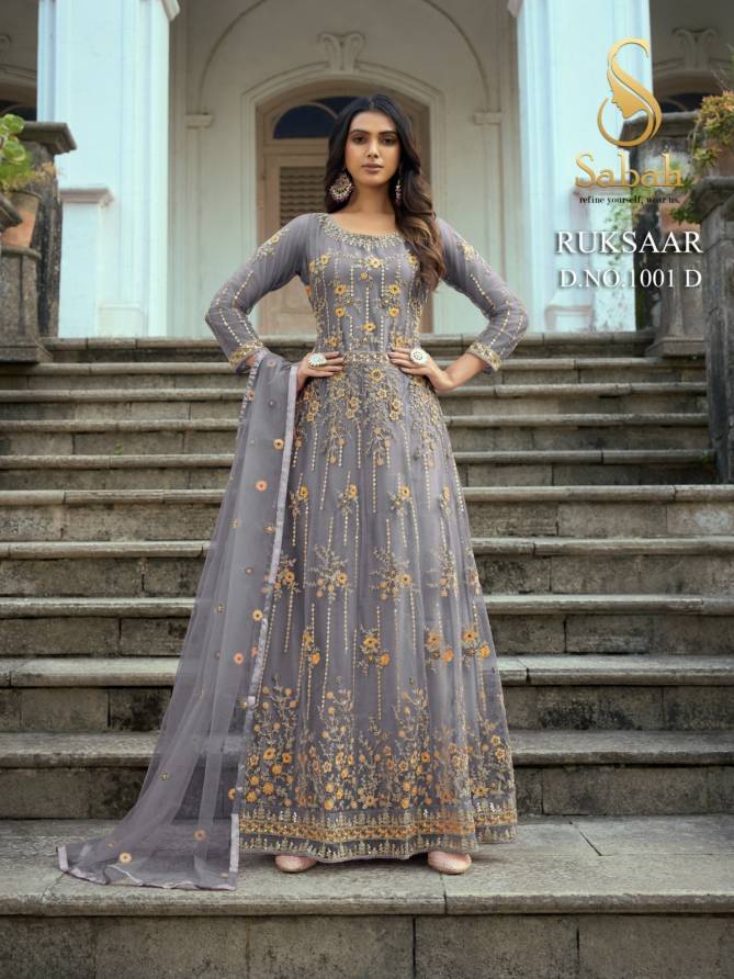 Ruksaar By Fk Heavy Net Wedding Salwar Suits Catalog